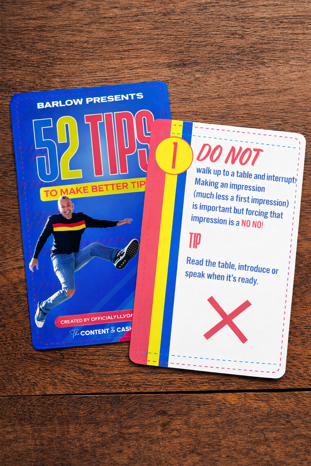 52 Ways to Make More Tips – Card Deck