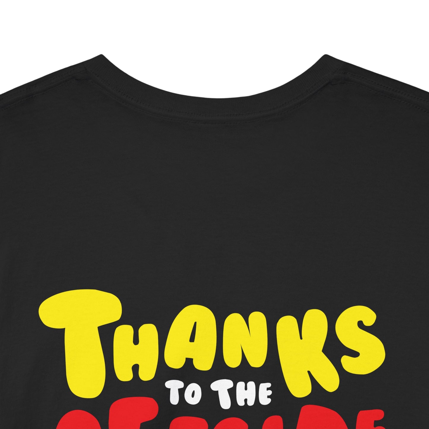 Unisex Graphic Tee “I Am No Longer a Cheeseburger-Thanks to the Offside Page”