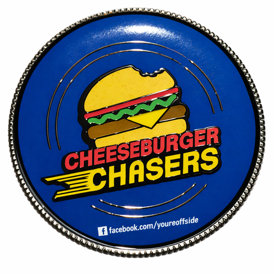 Coin "CheeseBurger Chasers - STOP"