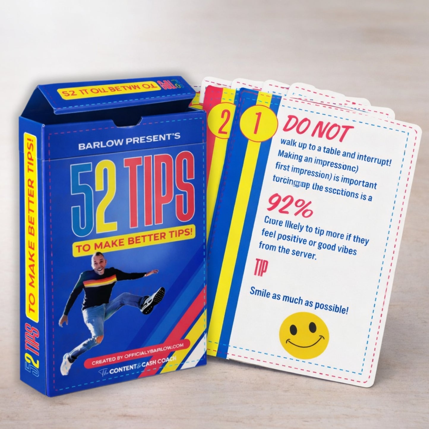 52 Ways to Make More Tips – Card Deck