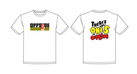 Unisex Graphic Tee “OFFSIDE Shut Up Already-There’s Only One S in OFFSIDE”