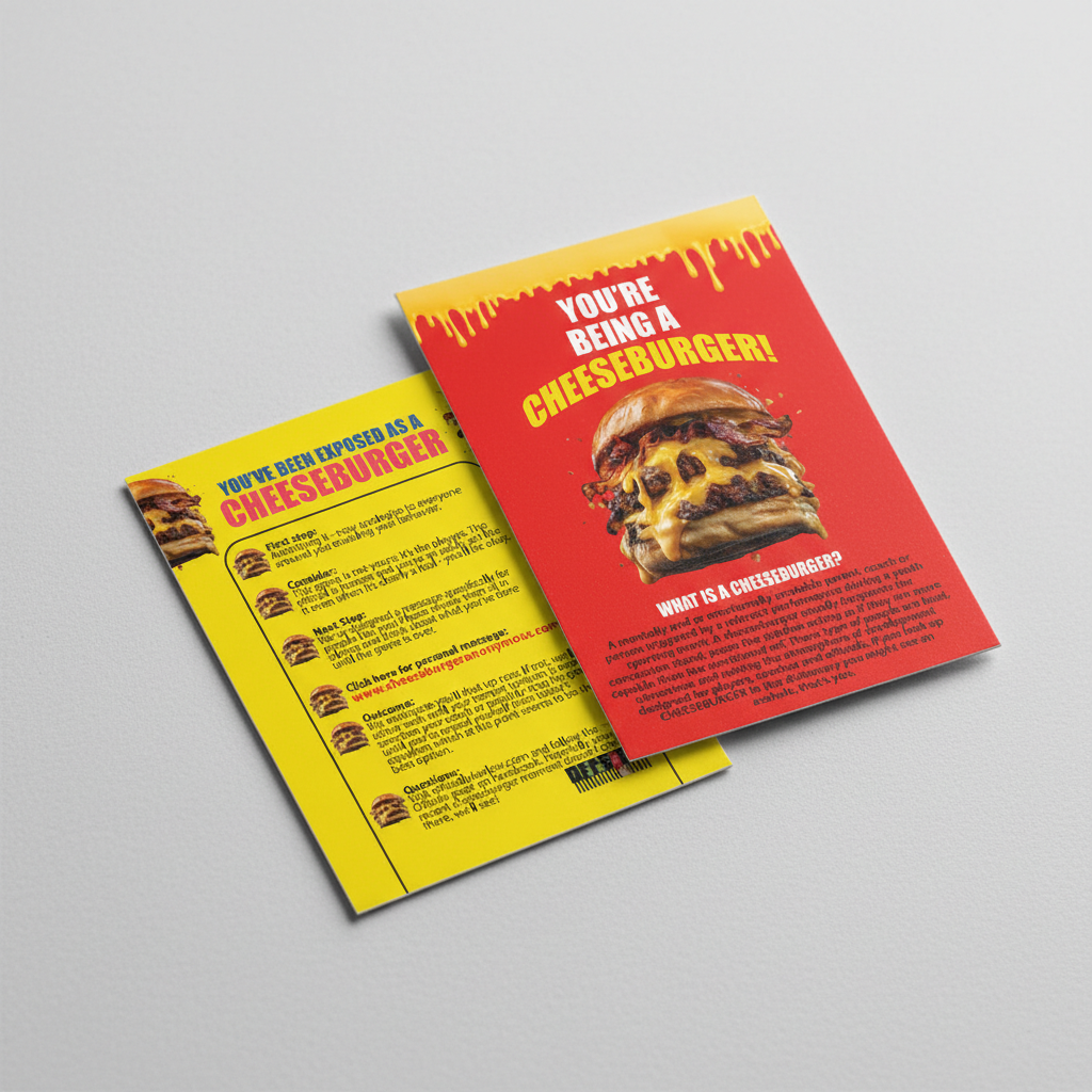 Cheeseburger Cards – 52 Card Deck