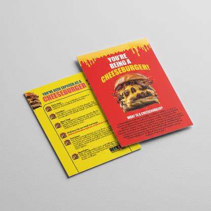 Cheeseburger Cards – 52 Card Deck